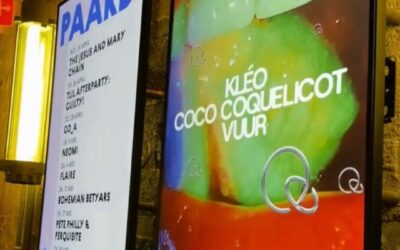 Narrowcasting voor poppodium PAARD in Den Haag